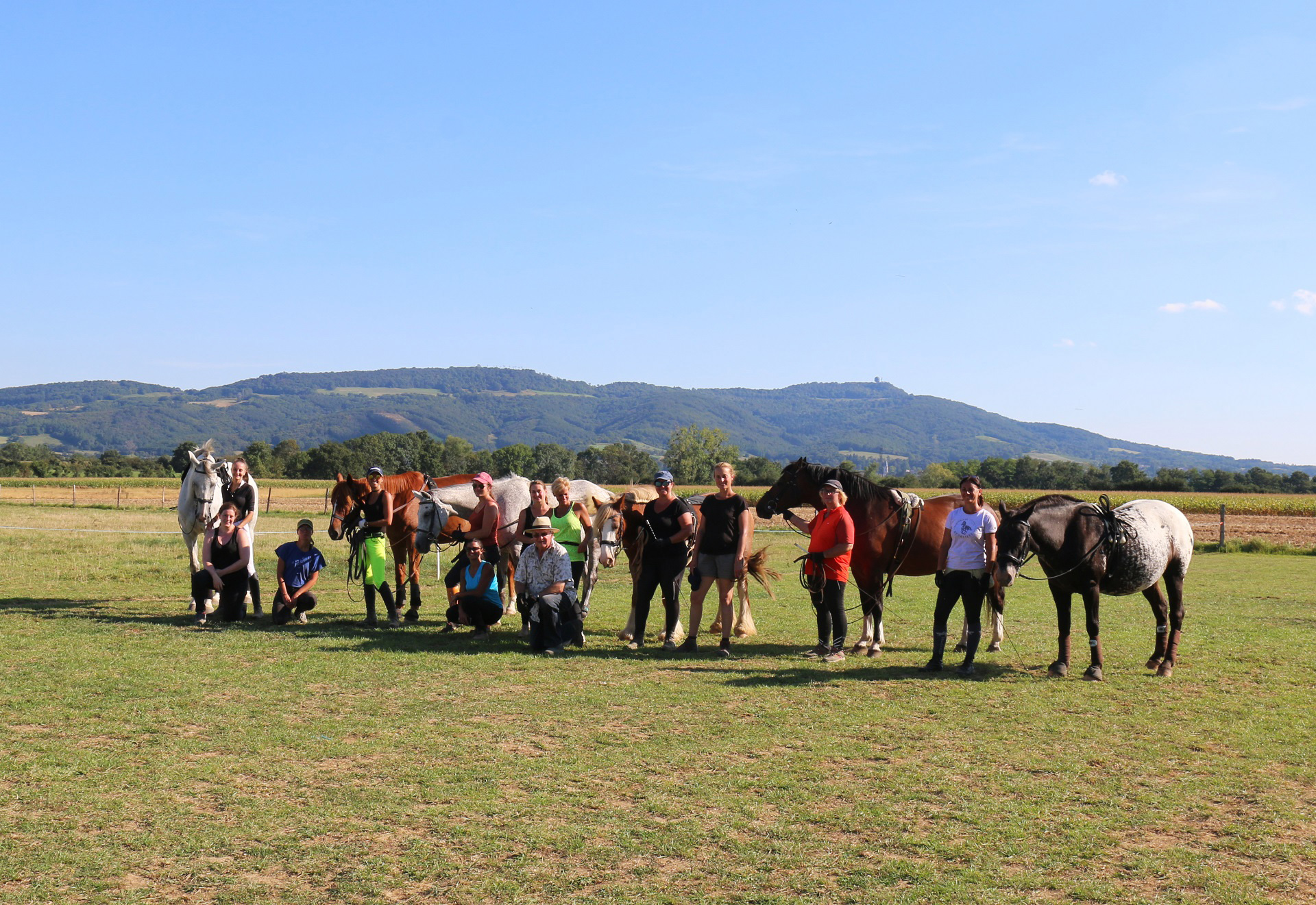 Monitrice équitation Diémoz